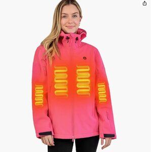 ANTARCTICA GEAR Heated Jacket Soft Shell with Hood